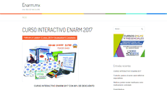 Desktop Screenshot of enarm.mx